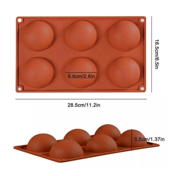 3 Pack Silicone Baking Mold Pans - Picture 9 of 16